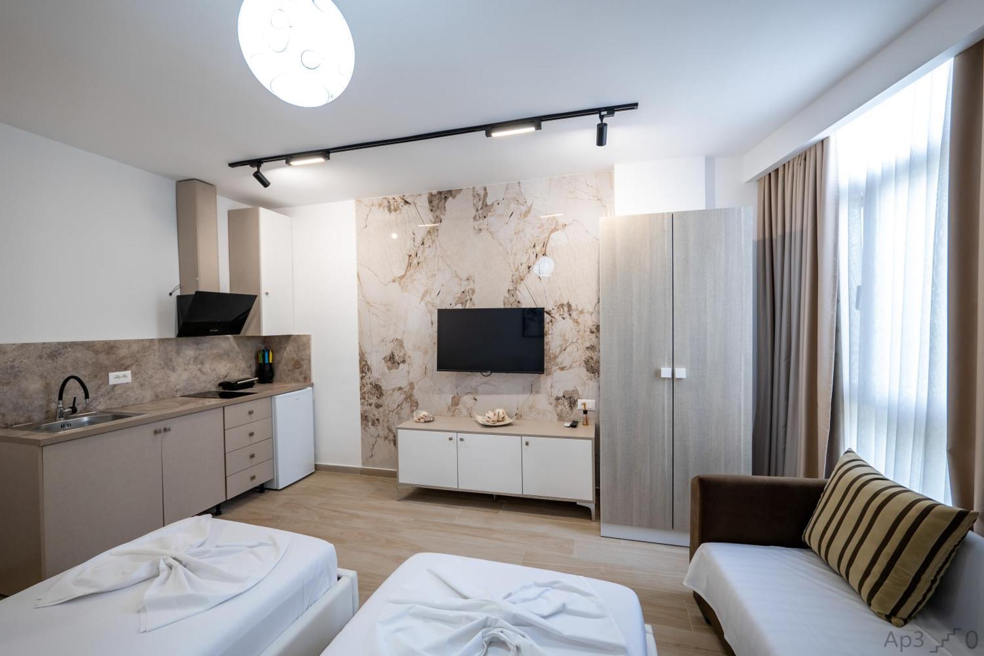 Al Mare Rooms Sarande Ngoại thất bức ảnh