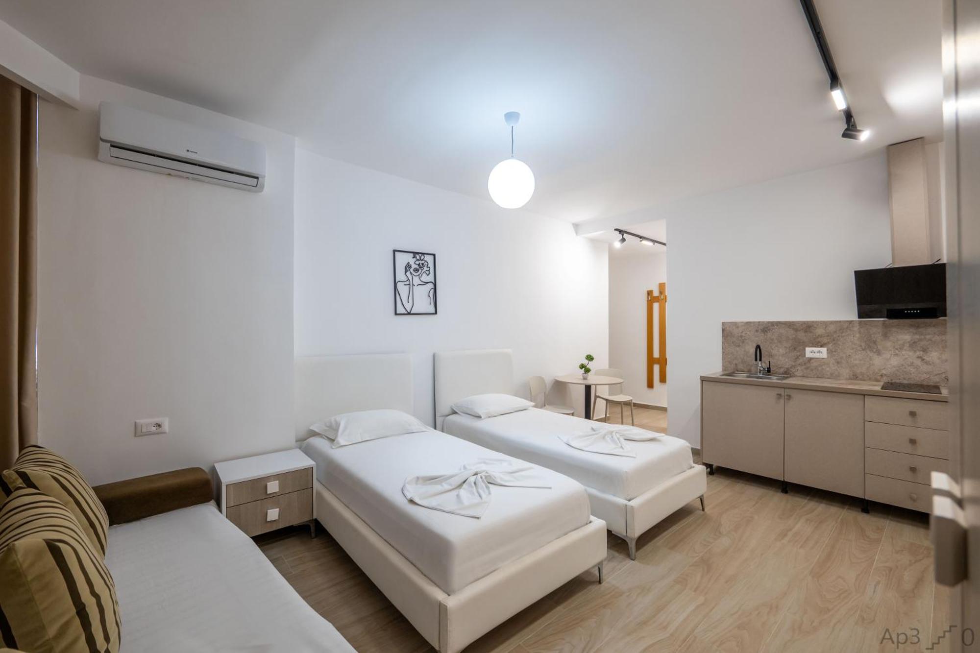 Al Mare Rooms Sarande Ngoại thất bức ảnh