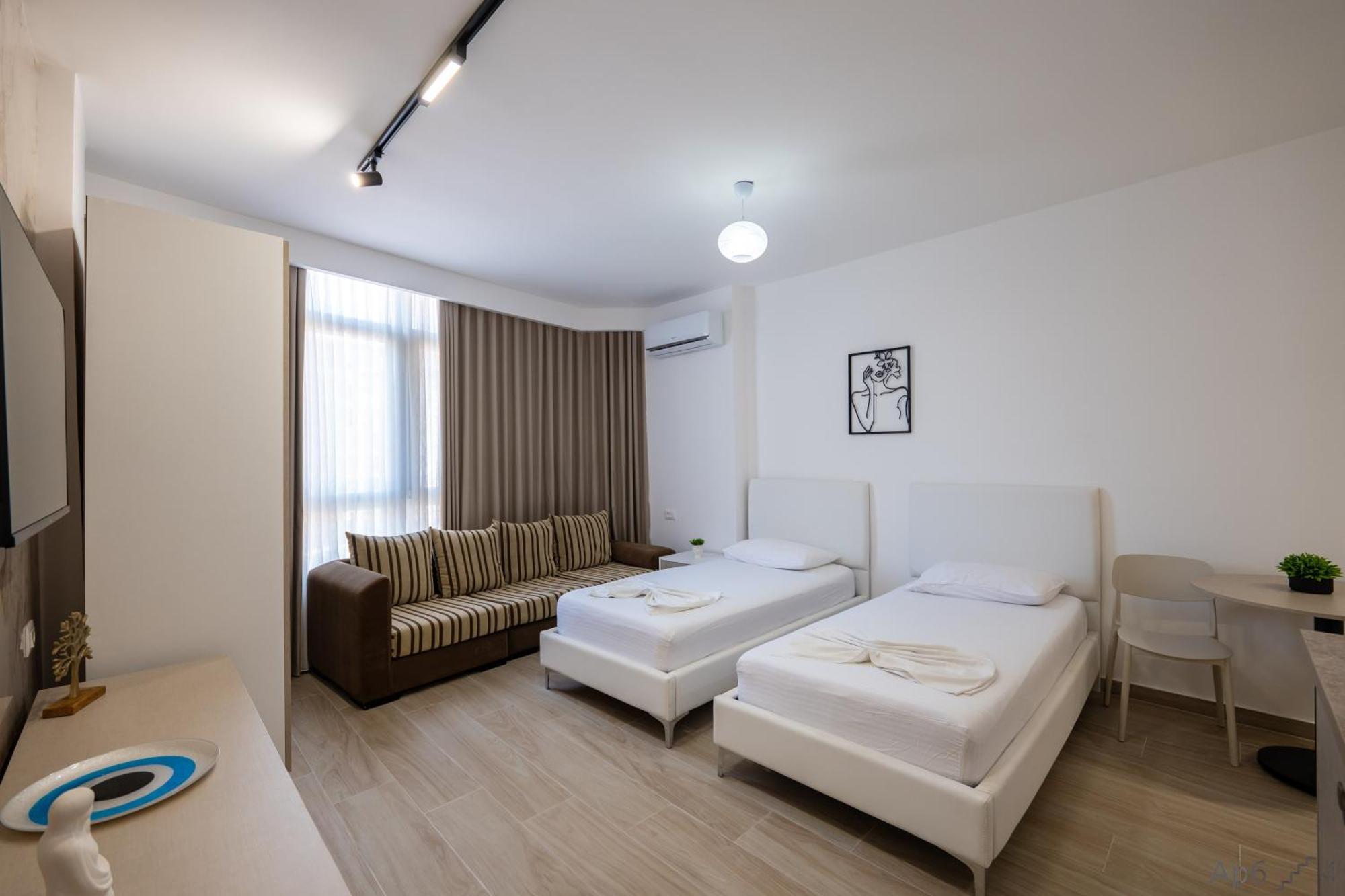 Al Mare Rooms Sarande Ngoại thất bức ảnh