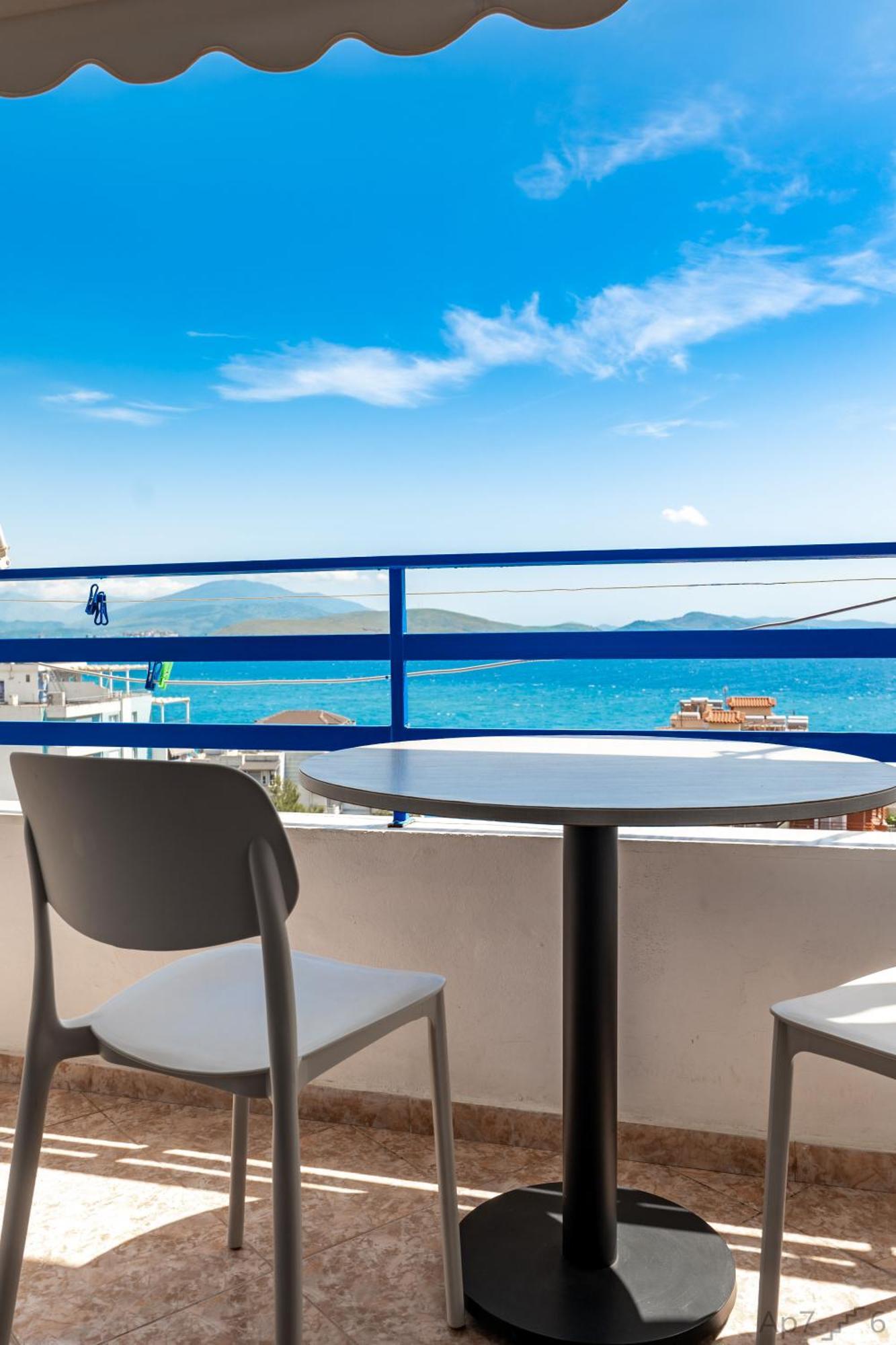 Al Mare Rooms Sarande Ngoại thất bức ảnh